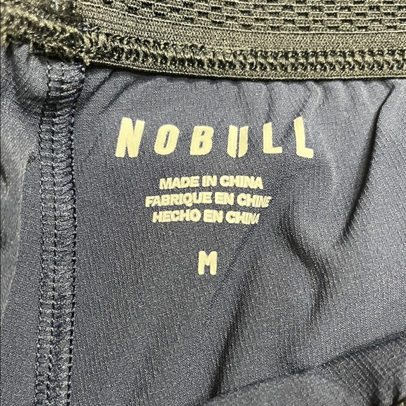 NOBULL Men's Deep Blue Athletic Shorts - Picture 3 of 4